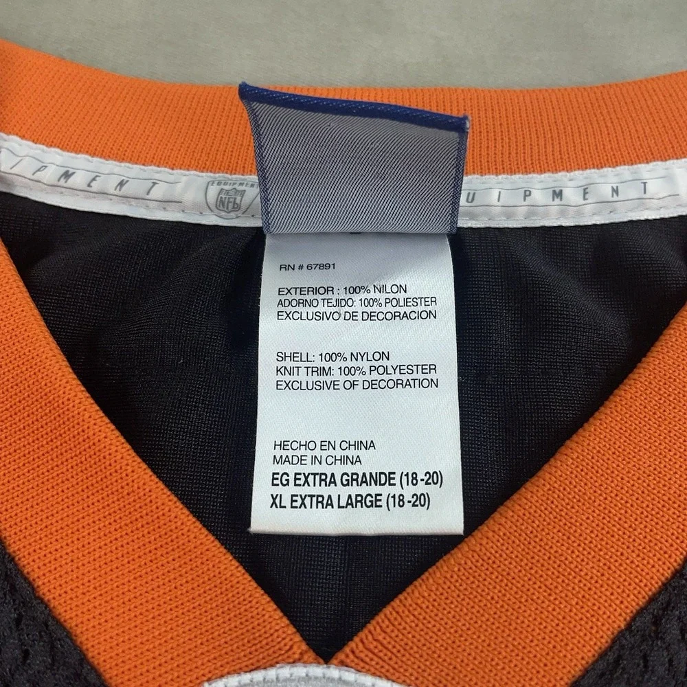 NFL Football Chad Ochocinco Johnson #85 Youth XL Reebok On Field Jersey Black